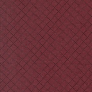 49315 22F MERLOT - PRAIRIE GATHERINGS FLANNELS by Primitive Gatherings for Moda Fabrics