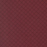 49315 22F MERLOT - PRAIRIE GATHERINGS FLANNELS by Primitive Gatherings for Moda Fabrics