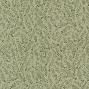 5182-14 SAGE - CHRISTMAS EVE - by Lella Boutique for Moda Fabrics