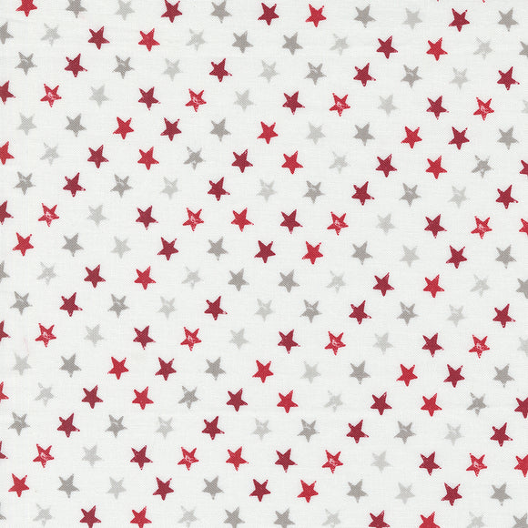 5204 11 CLOUD RED - OLD GLORY by Lella Boutique for Moda Fabrics {The panel for this collection is on our Panel page}