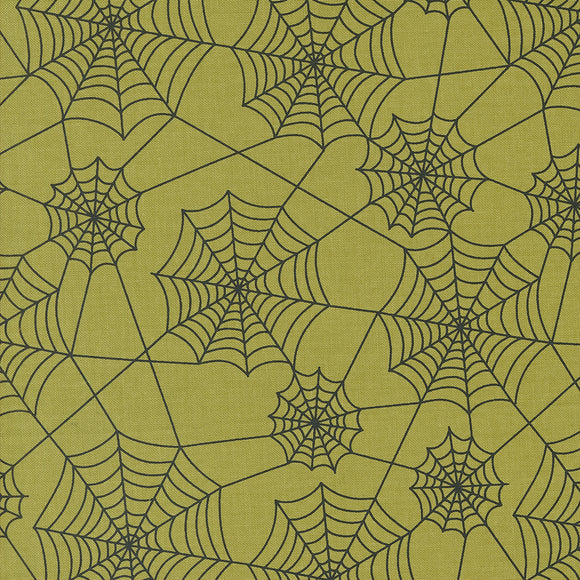5213 17 WITCHY GREEN - HEY BOO by Lella Boutique for Moda Fabrics