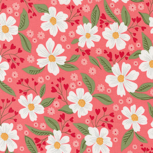 5220 13 LIPSTICK - LOVE BLOOMS by Lella Boutique for Moda Fabrics