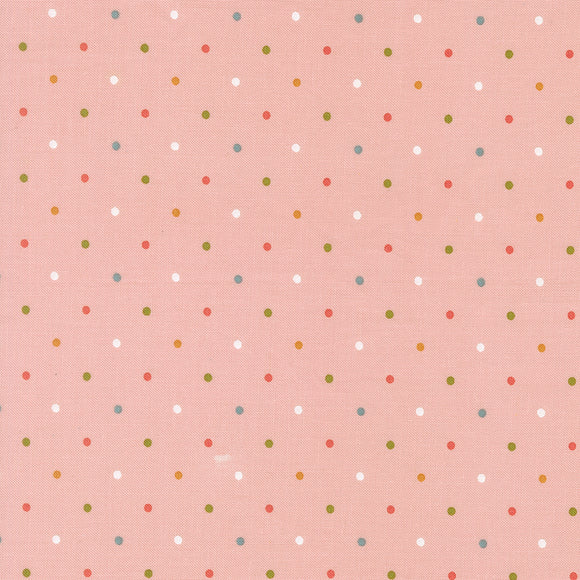 5230 52 MAGIC DOT - CARNATION - WILD HONEY by Lella Boutique for Moda Fabrics
