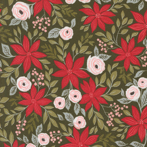 5240 13 WINTERGREEN - BERRY AND PINE by Lella Boutique for Moda Fabrics