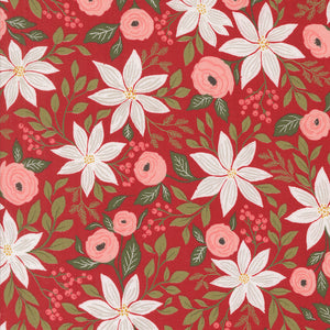 5240 14 CRANBERRY - BERRY AND PINE by Lella Boutique for Moda Fabrics