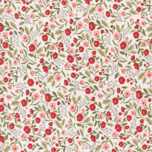 5241 11 SNOW - BERRY AND PINE by Lella Boutique for Moda Fabrics