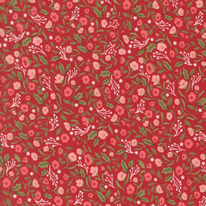 5241 14 CRANBERRY - BERRY AND PINE by Lella Boutique for Moda Fabrics