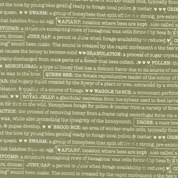 5254 15 FERN - WILD HONEY by Lella Boutique for Moda Fabrics