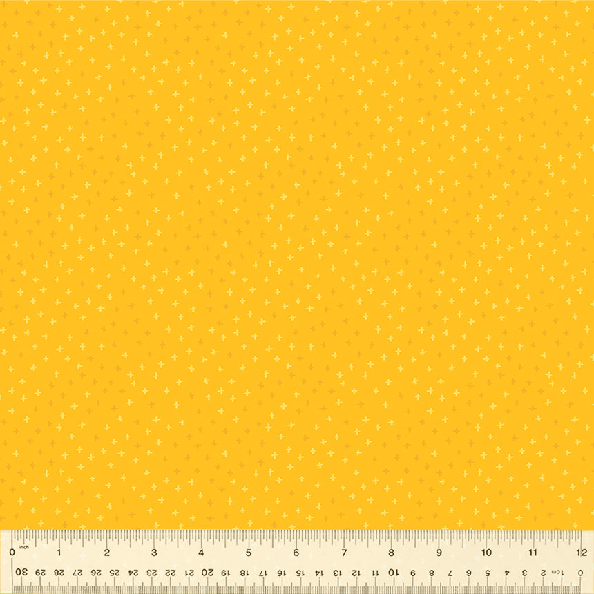 53302-11 POSITIVITY MUSTARD - 100% COTTON - COLOR CLUB by Heather Vale ...