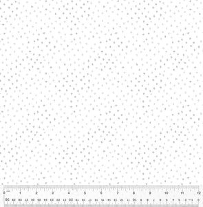 53302-15 POSITIVITY WHITE - 100% COTTON - COLOR CLUB by Heather Valentine/The Sewing Loft for Windham Fabrics