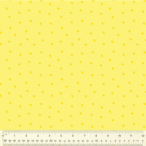 53303-17 DOTTED LEMON- 100% COTTON - COLOR CLUB by Heather Valentine/The Sewing Loft for Windham Fabrics