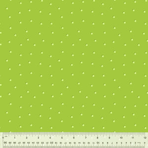 53303-18 DOTTED LIME- 100% COTTON - COLOR CLUB by Heather Valentine/The Sewing Loft for Windham Fabrics