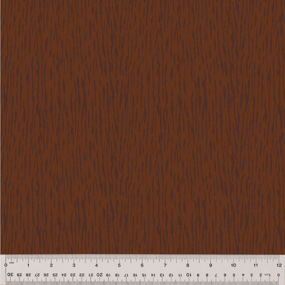 53305-27 WAVES COFFEE - 100% COTTON - COLOR CLUB by Heather Valentine/The Sewing Loft for Windham Fabrics