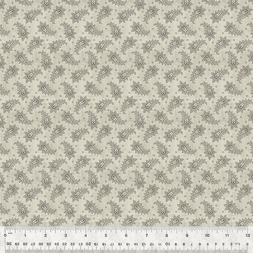 53634-4 TAUPE - MEANDERING - COTTON - BEACON by Whistler Studios for Windham Fabrics