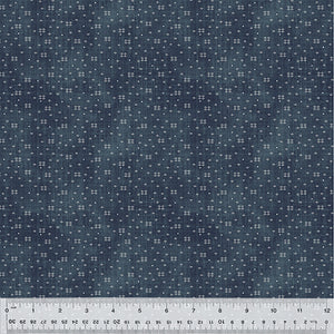 53638-1 BLUE - TRAVERSING - COTTON - BEACON by Whistler Studios for Windham Fabrics