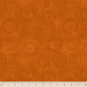 53272-5 PUMPKIN - RADIANCE by Whistler Studios for Windham Fabrics