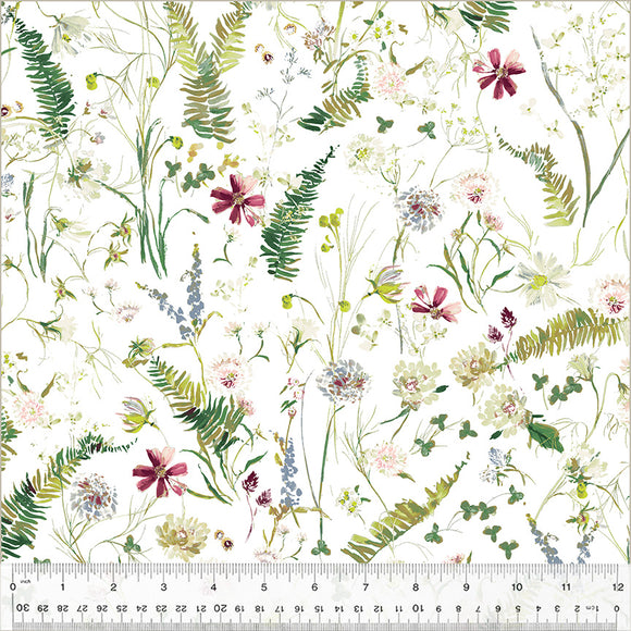 53785D-2 FLOWERFIELD-IVORY- PERENNIAL by Kelly Ventura for Windham Fabrics