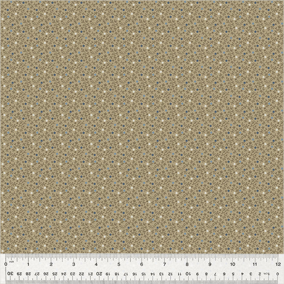 53893-2 DOTTIE - TAUPE - OXFORD by Mary Koval for Windham Fabrics