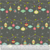 54102-5 COAL - DECK THE HALLS - A VERY TERRI CHRISTMAS by Terri Degenkolb for Windham Fabrics [Panel is on our panel page]