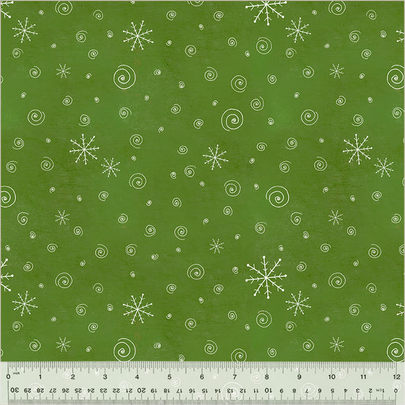 54104-8 TREE - SNOW FLURRIES - A VERY TERRI CHRISTMAS by Terri Degenkolb for Windham Fabrics [Panel is on our panel page]