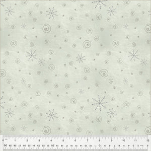 54104-9 MISTY - SNOW FLURRIES - A VERY TERRI CHRISTMAS by Terri Degenkolb for Windham Fabrics [Panel is on our panel page]