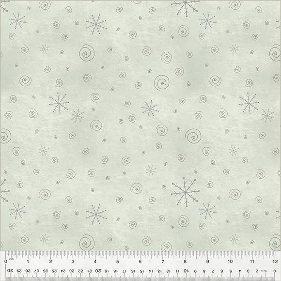 54104-9 MISTY - SNOW FLURRIES - A VERY TERRI CHRISTMAS by Terri Degenkolb for Windham Fabrics [Panel is on our panel page]