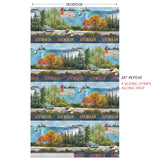 54619-2 WATERSIDE - A FOUR SEASONS STATE - MICHIGAN SHOP HOP 2025 by Whistler Studios for Windham Fabrics