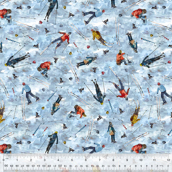 54620-3 ICE - WATER SPORTS - MICHIGAN SHOP HOP 2025 by Whistler Studios for Windham Fabrics