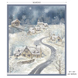 54681-4 CLOUDY - SNOWBIRDS - WINTER WHISPER by Whistler Studios for Windham Fabrics