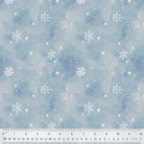 54682-6 SKY - FLURRIES - WINTER WHISPER by Whistler Studios for Windham Fabrics
