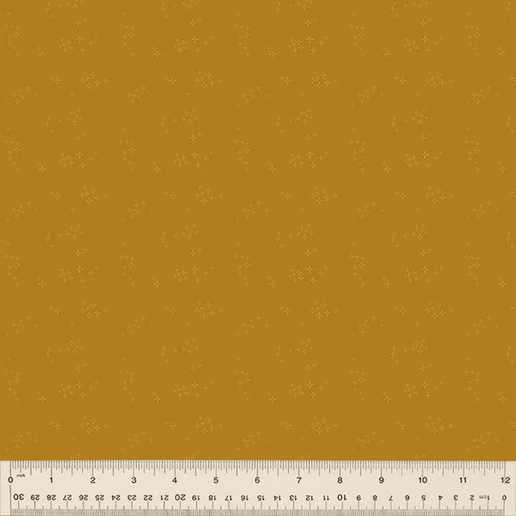54686-2 SAFFRON - ASTRA - NATURE STUDY 2.0 by Whistler Studios for Windham Fabrics
