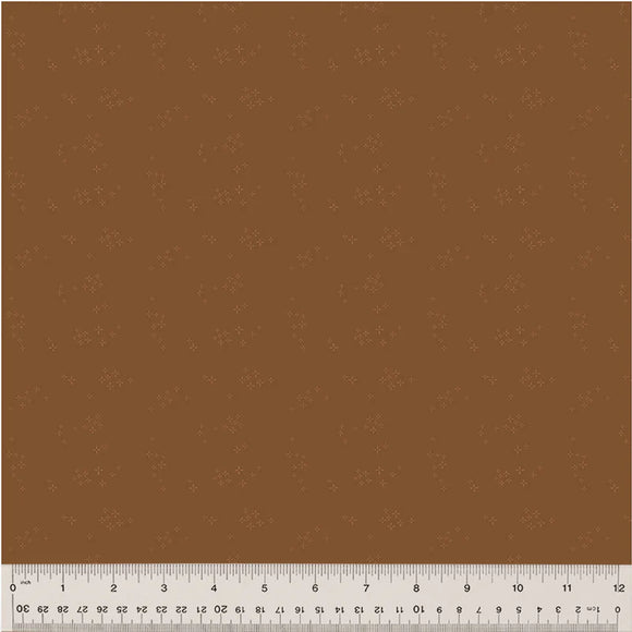 54686-9 CHESNUT - ASTRA - NATURE STUDY 2.0 by Whistler Studios for Windham Fabrics