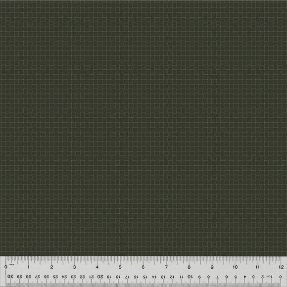 54689-35 BLACK WALNUT - RATTAN - NATURE STUDY 2.0 by Whistler Studios for Windham Fabrics