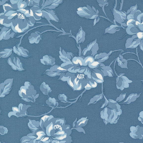 55300 23 MEDIUM BLUE - SHORELINE by Camille Roskelley for Moda Fabrics