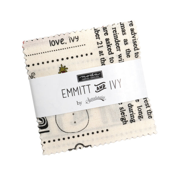 55690MC MINI CHARM PACK - EMMITT AND IVY by Sweetwater for Moda Fabrics
