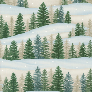 56091 11 SNOWY WHITE - WOODLAND WINTER by Deb Strain for Moda Fabrics