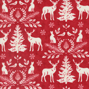 56092 13 CARDINAL RED - WOODLAND WINTER by Deb Strain for Moda Fabrics