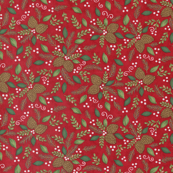 56094 13 CARDINAL RED - WOODLAND WINTER by Deb Strain for Moda Fabrics