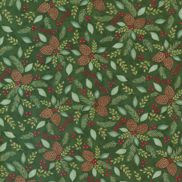 56094 14 PINE GREEN - WOODLAND WINTER by Deb Strain for Moda Fabrics