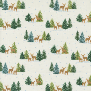 56095 11 SNOWY WHITE - WOODLAND WINTER by Deb Strain for Moda Fabrics