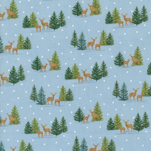 56095 13 SKY BLUE - WOODLAND WINTER by Deb Strain for Moda Fabrics