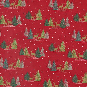 56095 13 CARDINAL RED - WOODLAND WINTER by Deb Strain for Moda Fabrics