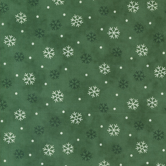 56097 14 PINE GREEN - WOODLAND WINTER by Deb Strain for Moda Fabrics