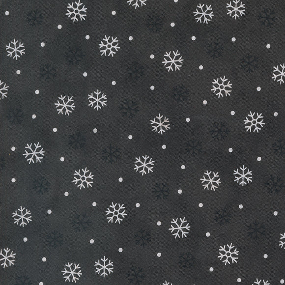 56097 17 CHARCOAL BLACK - WOODLAND WINTER by Deb Strain for Moda Fabrics