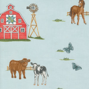 56100 16 SKY - WILLOWS FARM by Deb Strain for Moda Fabrics