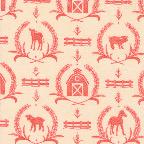 56102 20 BLUSH - WILLOWS FARM by Deb Strain for Moda Fabrics