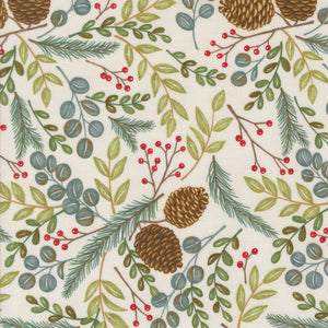 56131 11 SNOWY WHITE - WINTER FRIENDS by Deb Strain for Moda Fabrics