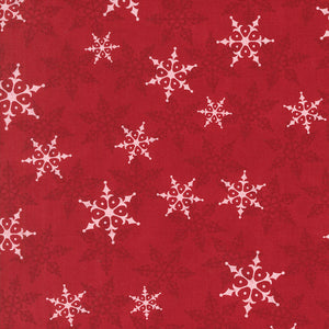 56134 17 BERRY RED - WINTER FRIENDS by Deb Strain for Moda Fabrics