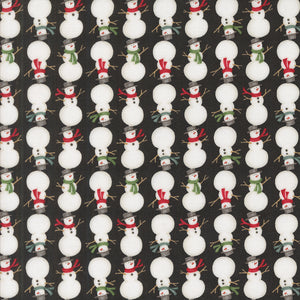 56135 18 CHARCOAL BLACK - WINTER FRIENDS by Deb Strain for Moda Fabrics