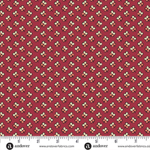 A-1200-R SAGRIA LUCKY CHARMS - RAMBLING ROSE by Renee Nanneman for Andover Fabrics